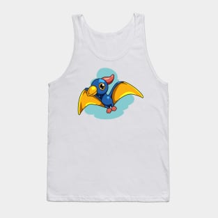 Cartoon Pteranodon Tank Top